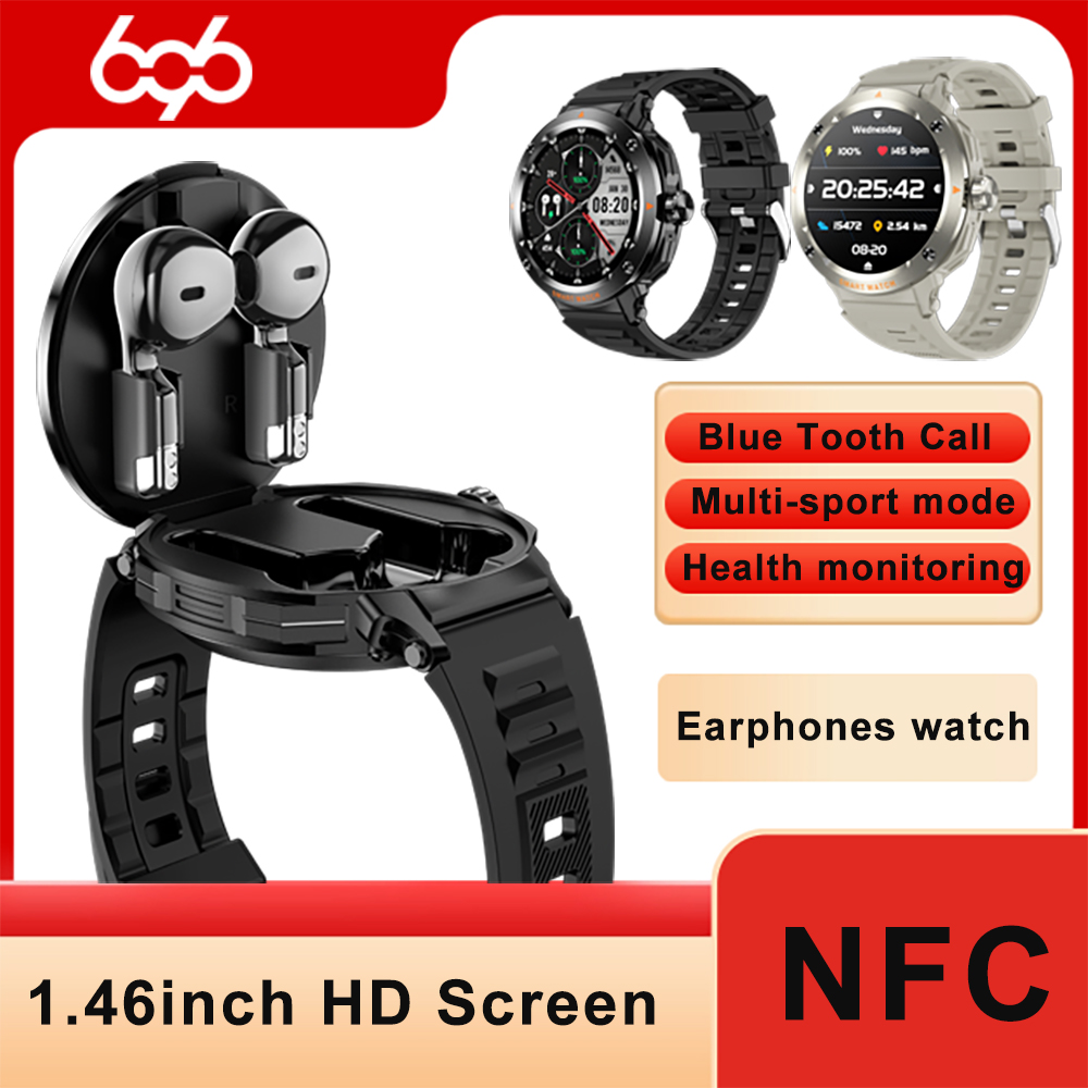 Smartwatch Headset - Часы 2 в 1, гарнитура, умные