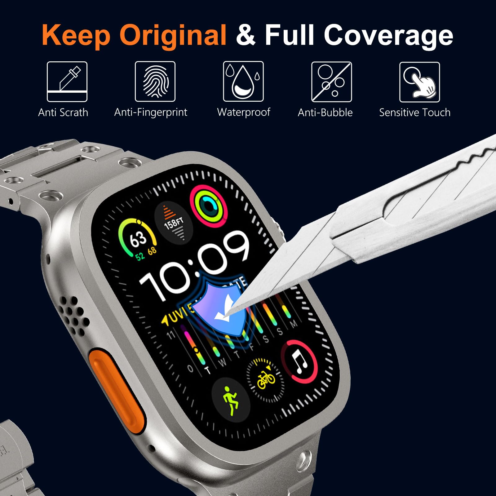 Закаленное стекло для Apple Wa – обзор и цена Smartwatch Watch Accessories